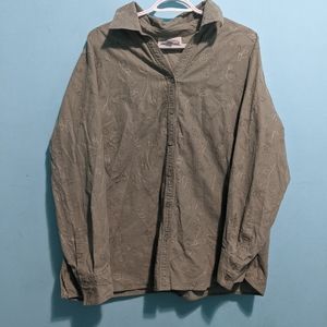 Tradition button-up top